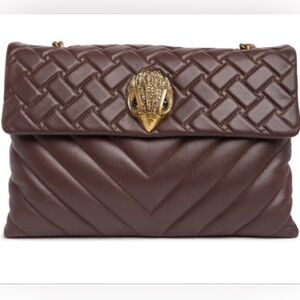 Kurt Geiger Brown Kensington XXL bag NWT and dustbag